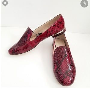 Zara Snake Skin Flats